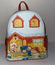 Loungefly Strawberry Shortcake And Friends Caroling Holiday Mini Backpack NWT