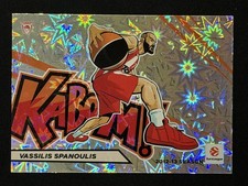 2025-26 Panini Contenders Euroleague Vassilis Spanoulis #4 Kaboom Case Hit SSP