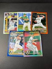 Oakland Athletics - 2024 Topps 5 Card Insert, Parallels, S/N & Rookie Lot RC