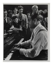 Gjon Mili Photograph Duke Ellington Jam Session – Silver Gelatin Print – ex MFA