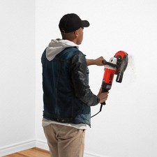 Professional 7"Concrete Grinder, 1580W 6-Speed Adjustable, Dust Extraction Port