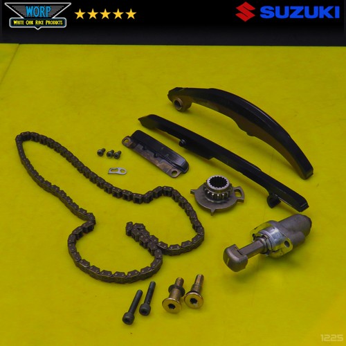 1999 SUZUKI GSXR600 TIMING CHAIN CAMCHAIN GUIDES SLIDERS TENSIONER ~ OEM 97-00
