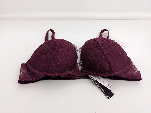 NWT! Victoria's Secret Bombshell Plunge Bra **Adds 2 Cup Sizes!** 32A - Picture 2 of 11