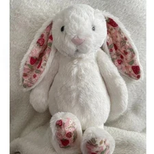 Jelly cat Blossom Cream Bunny Berry Plush toy Stuffed animal kids gift (Medium)