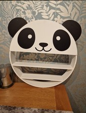 Panda Shelf For Kids Bedroom Or Nursery