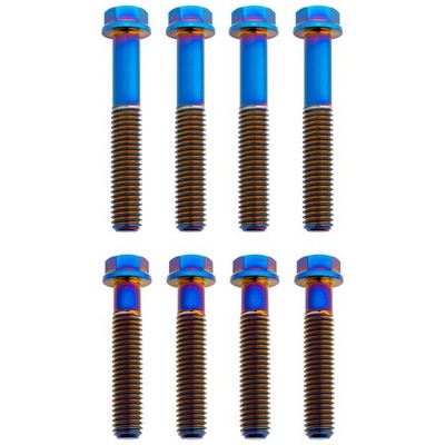 Tusk 2156810001-d9311f Titan. Trpl Clamp Bolt Kit Factory Trpl Clamp Burnt Blue