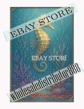 1000 piece jigsaw puzzle Marine seahorse ocean