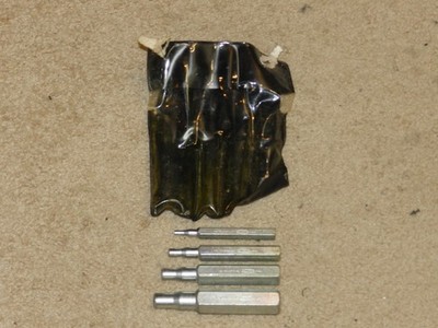 General Tools 154 Hollow Steel Punch Set 4-Piece 1/4'' to 5/8''
