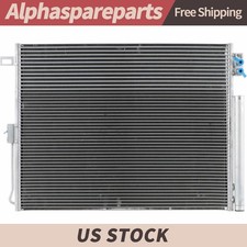 AC Condenser w/ Trans Oil Cooler & Receiver Drier for Jeep Grand Cherokee 11-21