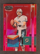2003 Leaf Certified Dan Marino Game Used 4 Color Patch /150 Mirro Red SSP Rare