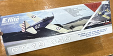 E-flite PT-19 450 Control Line Model Airplane Kit Blue White