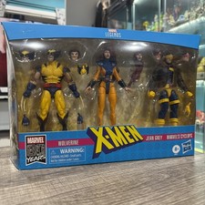 Hasbro Marvel Legends Series X-Men Wolverine   Jean Grey   Marvel's Cyclops Set
