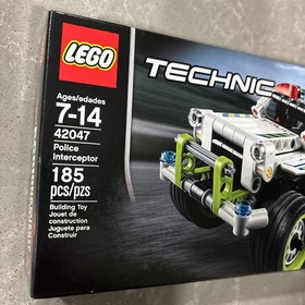 Lego 2016 Technic 42047 Pull Back Retro Friction Building Toy Set New Sealed ￼
