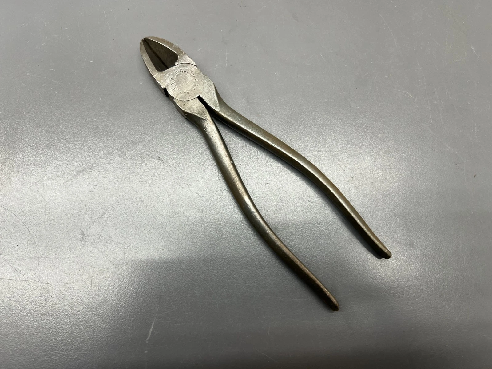 (J) VINTAGE PROTO TOOLS 207 DIAGONAL SIDE WIRE CUTTING PLIERS - VGC - USA