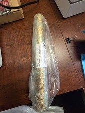 9 Feet Table Runner - Sequin Gold Foil Thin Mesh Metallic - Gold Tone