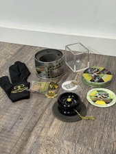 Vintage 1998 PLAYMAXX ProYo COLD FUSION GT YO-YO All Black Gold Caps GREAT 