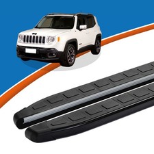 Trittbretter passend für Schweller Jeep Renegade ab Baujahr 07/2014 DOLU Schwarz