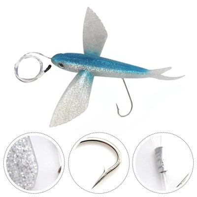 Flying Fish Artificial Bait Soft Tuna Lure Seawater Fishing Lure For Kingfish