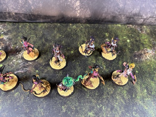 Warhammer AoS Hedonites of Slaanesh Blissbarb Archers Painted (#361) - Picture 6 of 13