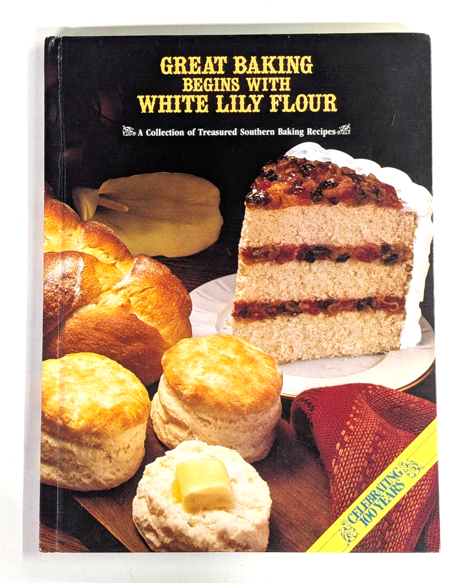 1982, Great Baking Begins with White Lily Flour, Southern Baking Recipes |  eBay