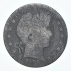 1898 Barber Half Dollar Estate Coin Collection *176