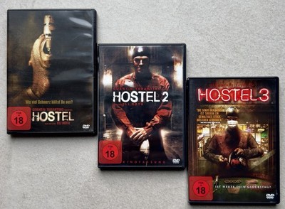 Hostel 1-3 - Teil 1+2+3 - Trilogie - DVD - Film - Horror - Eli Roth - TOP!