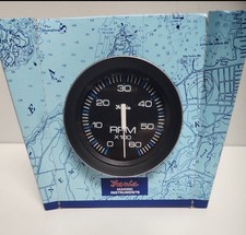 Faria Marine Instruments 6000 RPM Tachometer 3 1/4” Gauge New No Box