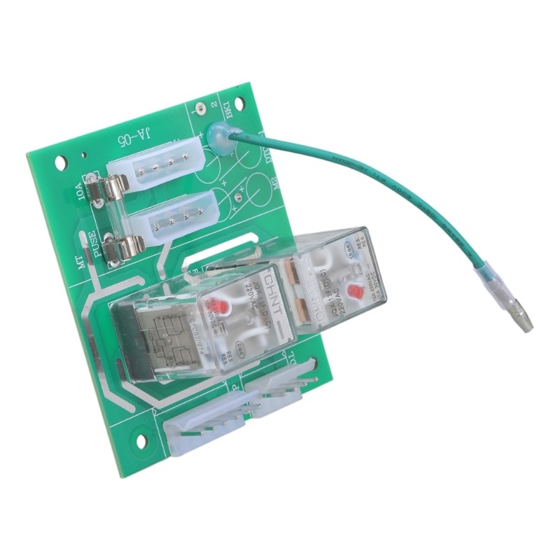 Industrial Electrical Relays Module Front Panel Wiring Module Plastic ...