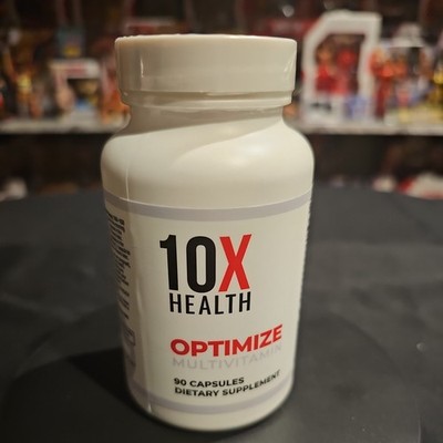10X Health Optimize Methylated Multivitamin for Men & Women - 34 in 1 Formula...