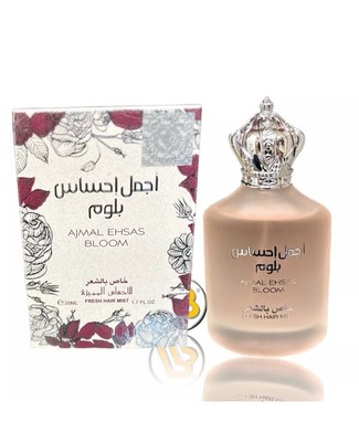 Ajmal Ehsas Bloom HAIR MIST 50ml Ard Al Zaafaran Arabian Fragrance Perfume  Spray UK
