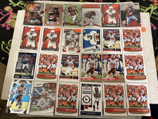 (32) Duke Johnson Football Cards Base RC Rookies Miami Hurricanes Lot Collection
