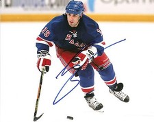 Scott Gomez Rangers Signed Auto 8x10 PHOTO