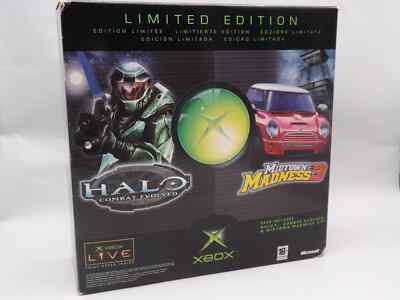 Microsoft Xbox Konsole Limited Edition + Original Xbox Controller S in OVP - GUT