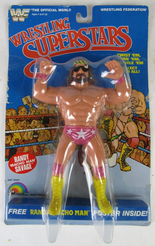 Vintage 1986 LJN WWF Randy Macho Man Savage Sealed...