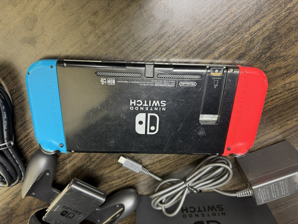 Nintendo Switch Video Game Console HAC001(01) Black HEAVY WEAR eBay