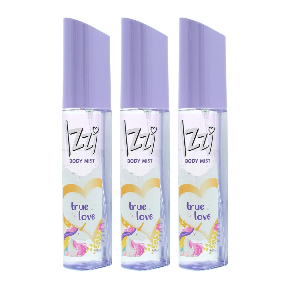 Izzy True Love Body Mist 100ml x 3