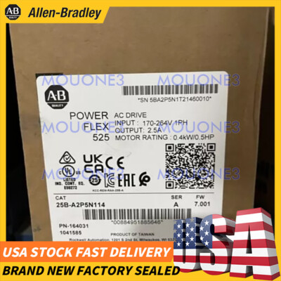 Allen-Bradley 25B-A2P5N114 Multiple Operating Functions Inverter 25BA2P5N114