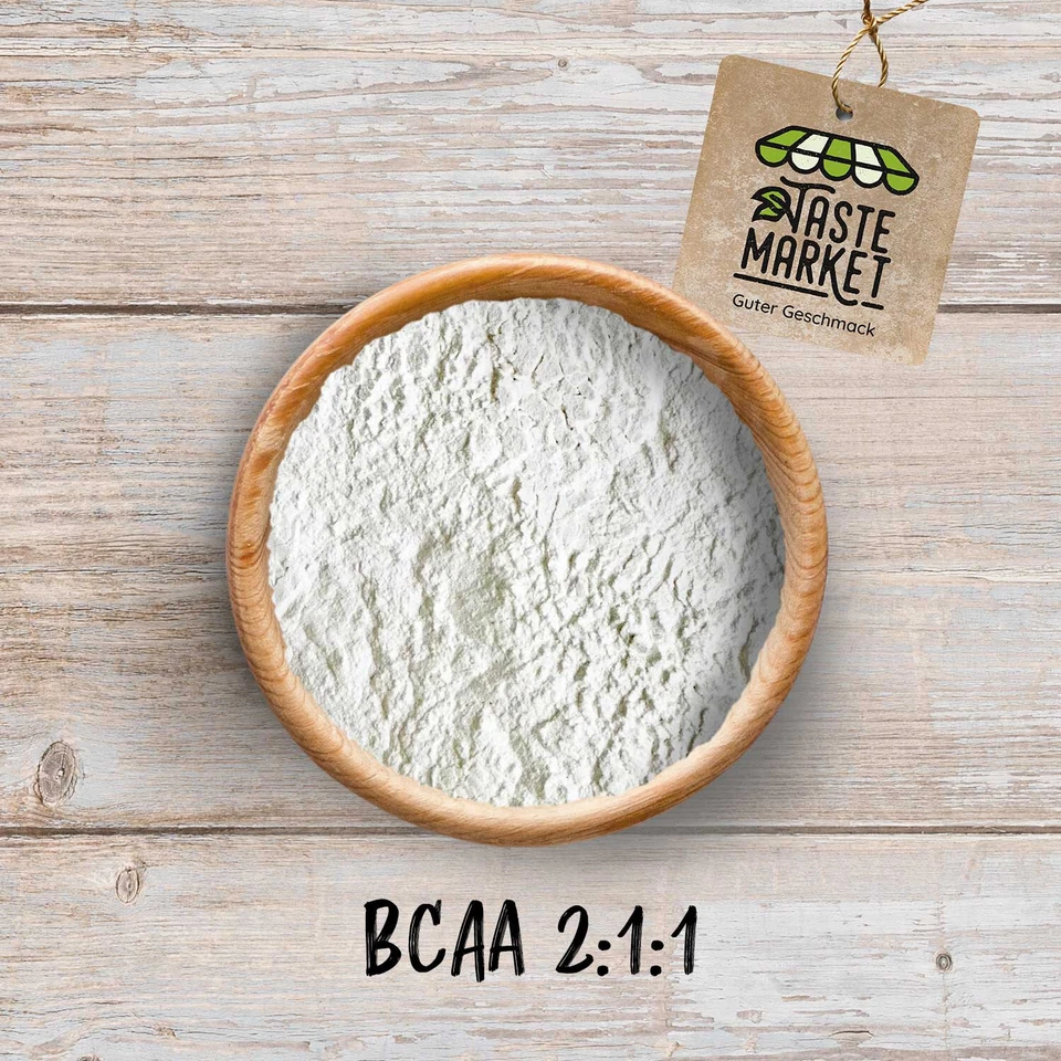 BCAA Pulver 2:1:1 Pure Aminosäure,GRÖSSENAUSWAHL, Leucin, Isoleucin, Valin - Bild 4 von 4