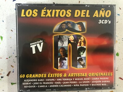 Ñ 2000 3 x CD LAURA PAUSINI ALEJANDRO SANZ ANA TORROJA SERRAT JUANPERRO LA UNION