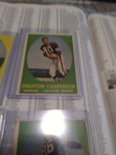 1958 Topps Football # 91 Don Paul, + 5 Other Cleveland Browns Cards, EX-VG SHAPE
