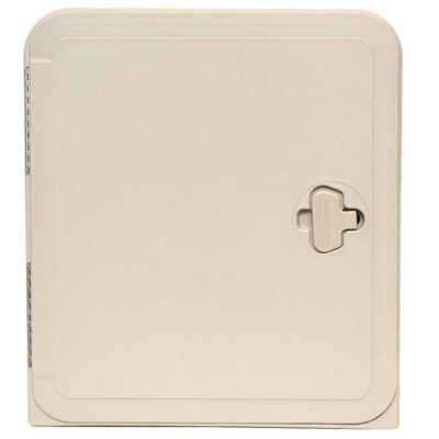Innovative Boat Pontoon Hatch Door 550-7012 | 18 x 16 Inch Beige