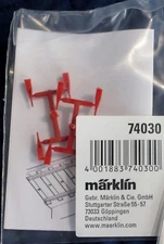 Marklin 74030 C Track Center/ Outer Rail Insulators, Fast Low Cost USA Shipping!