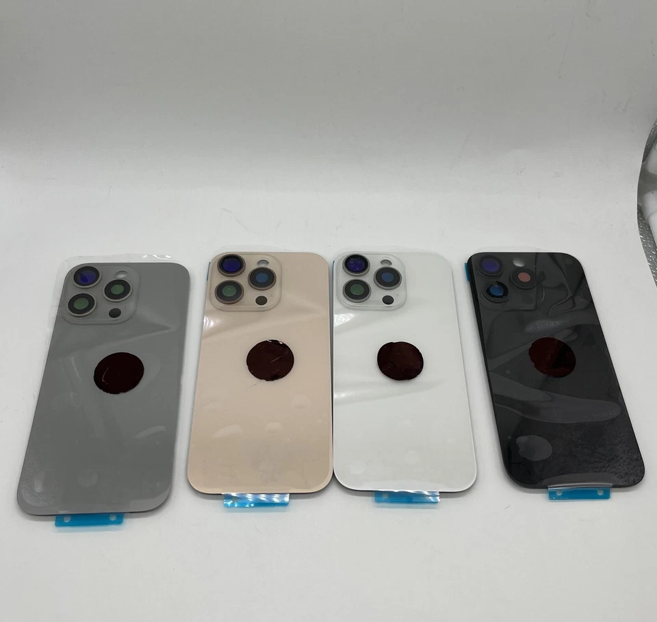 iPhone 16 Pro Max Replacement Rear Back Glass With Camera Lens-Brackets NFC