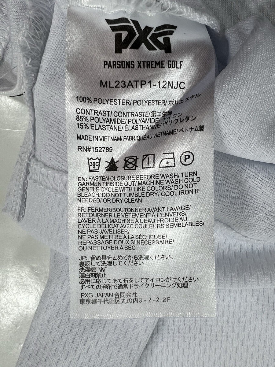PXG x NJ Layered Polo Shirt Mens Size Medium Parsons Xtreme