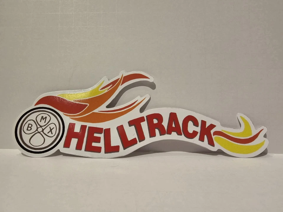 L1G Helltrack | Cru Jones | RAD Movie | BART | Rad Racing | BMX | 8" Vinyl Sticker