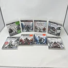 Assassins Creed Bundle 8 Games Brotherhood, Black Flag, 1 2 & 3, Rogue, Ezio PS3