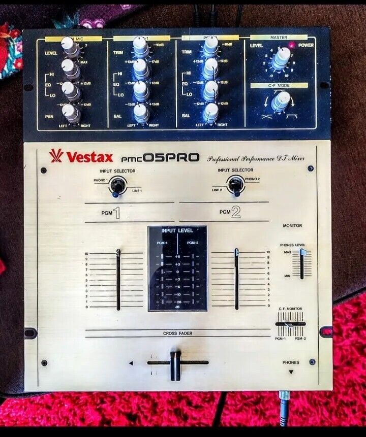 Vestax PMC-05Pro Pmc 05 Pro 1st Gen DJ Mixer RARE