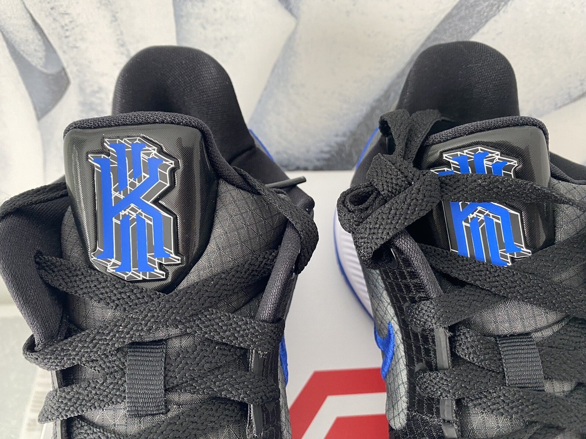 NEW Nike Kyrie Low 4 TB Black Game Royal Blue Irving DA7803-005