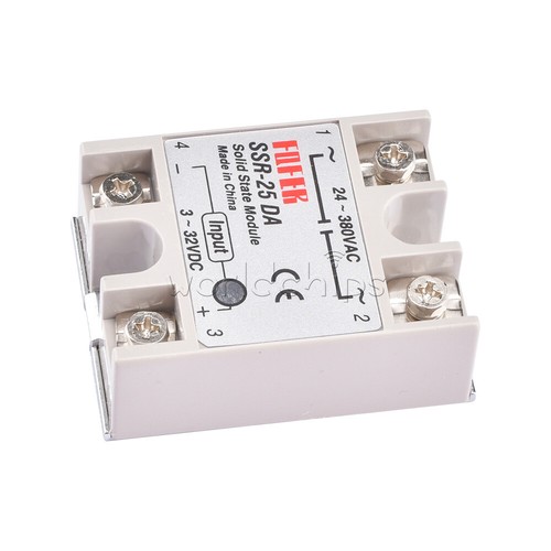 1-10PCS SSR-25DA Solid State Relay Module 25A DC3-32V Input AC24-380V Output New - Picture 10 of 18