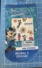 Vintage 1990s Disney s California Adventure Sticker Set Mickey Friends 100pc